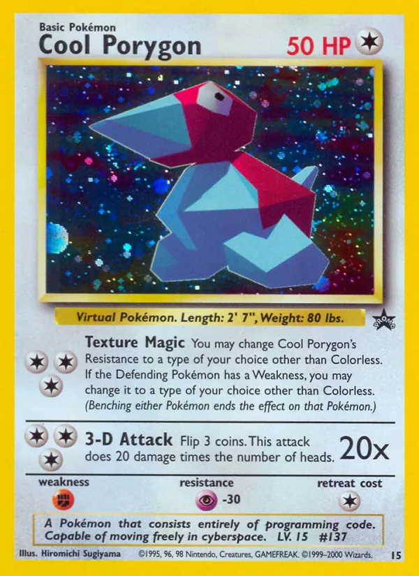 Cool Porygon #15, Standard print, TCGdex reference