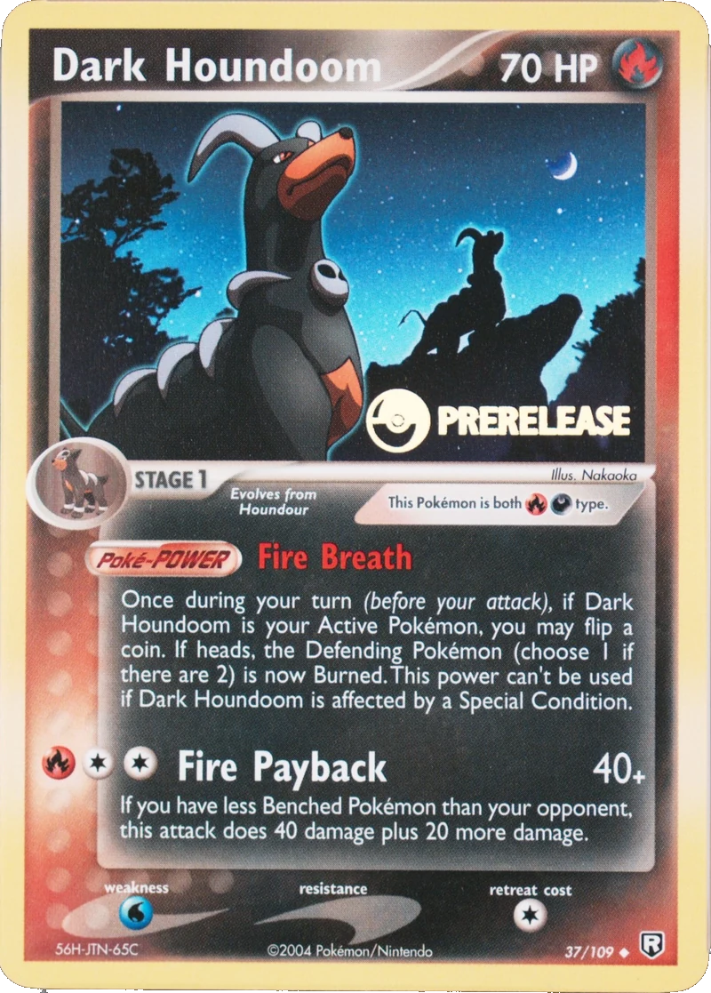 Dark Houndoom Prerelease PSA reference placeholder
