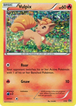 Vulpix #01, English McDonald's Collection 2016 promo, reference image