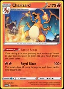 Charizard #001, English McDonald's Collection 2025 promo, reference image