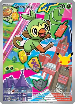 Grookey #052, English MEP Black Star Promos promo, reference image
