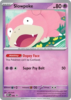 Slowpoke #086, English MEP Black Star Promos promo, reference image
