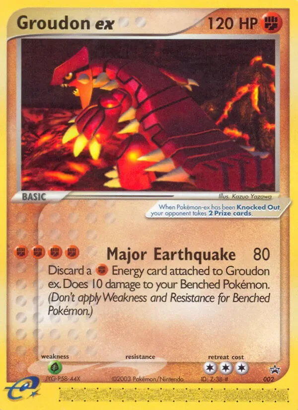 Groudon ex #002, Nintendo Black Star Non Holofoil, TCGdex reference
