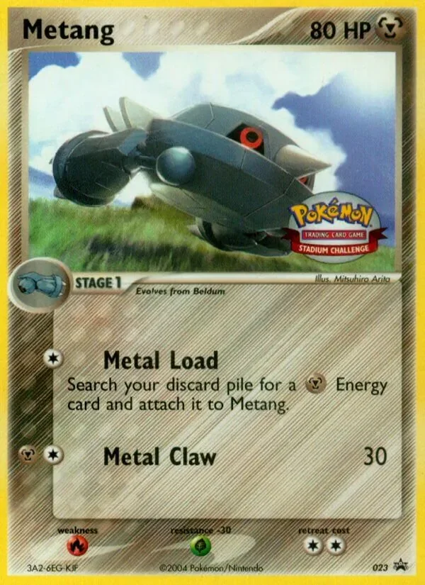 Metang #023, Nintendo Black Star Stadium Challenge, TCGdex reference