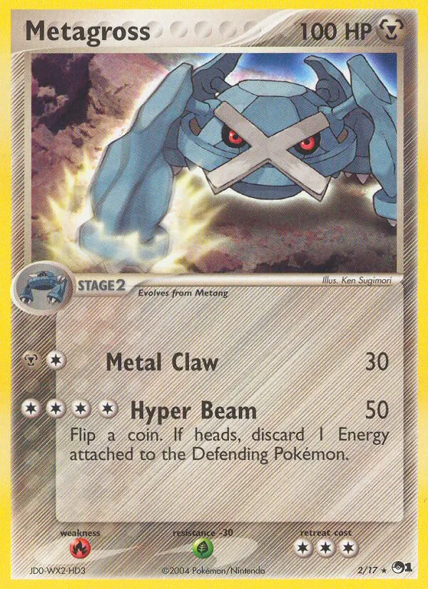 Metagross #2, POP Series 1 Non Holo, TCGdex reference