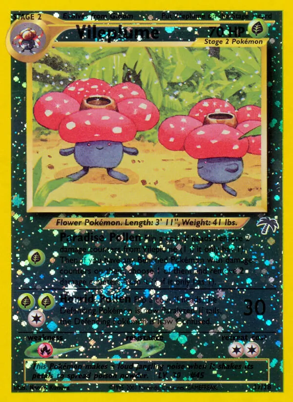 Vileplume 17/18 Southern Islands reference