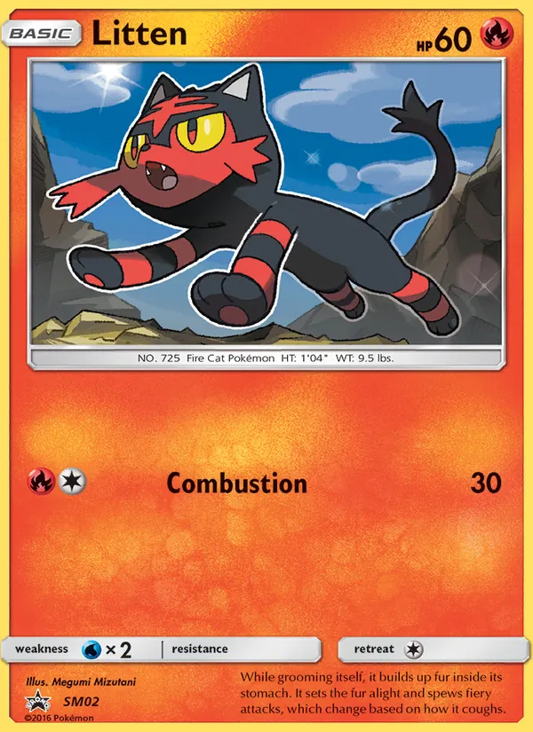 Litten #SM02, SM Black Star Holo, TCGdex reference