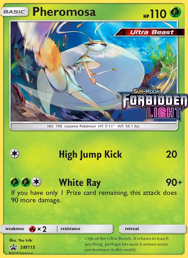 Pheromosa SM115, prerelease base reference scan