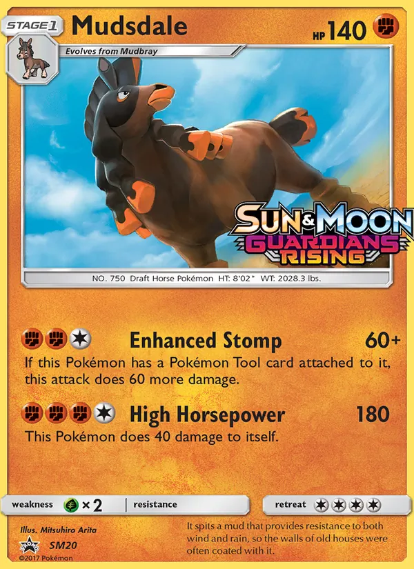 Mudsdale SM20, prerelease base reference scan