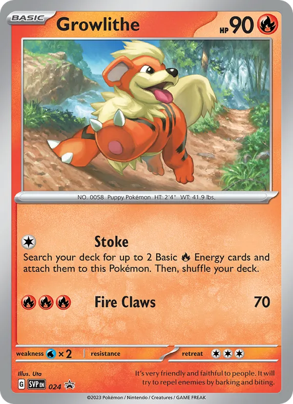 Growlithe #024, SWSH Black Star Holo, TCGdex reference