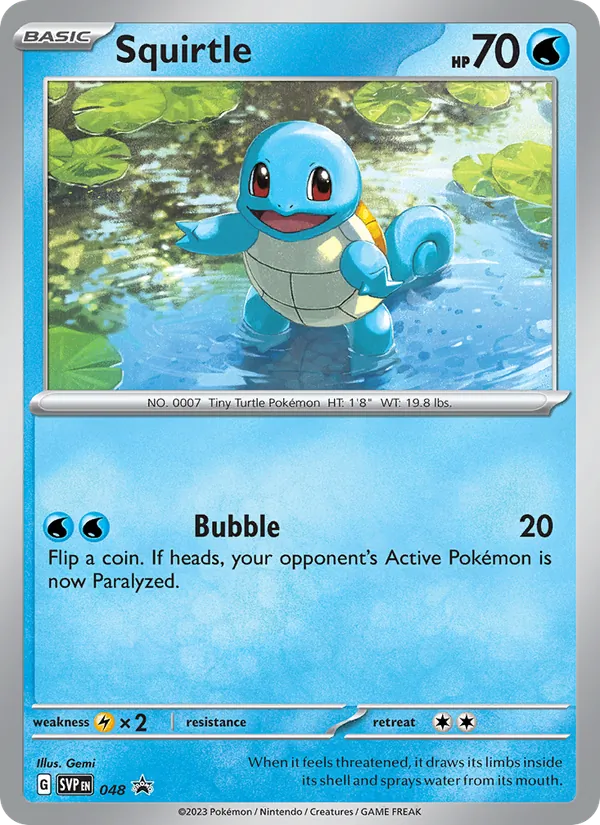 Squirtle #048, SWSH Black Star Holo, TCGdex reference