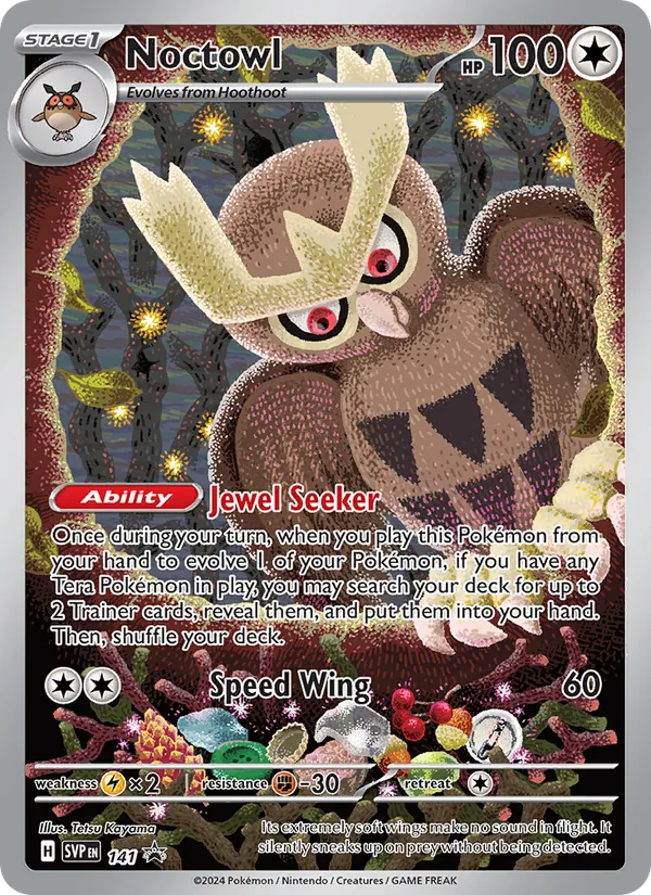 Noctowl #141, SWSH Black Star Holo, TCGdex reference