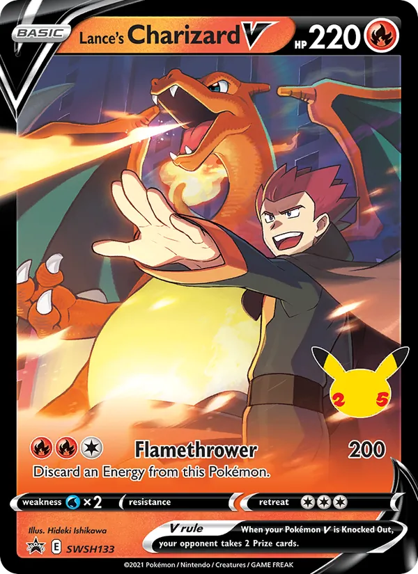Lance's Charizard V #SWSH133, SWSH Black Star Holo, TCGdex reference
