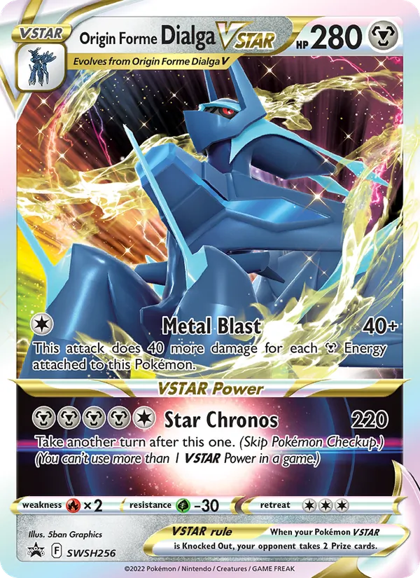 Origin Forme Dialga VSTAR #SWSH256, SWSH Black Star Holo, TCGdex reference
