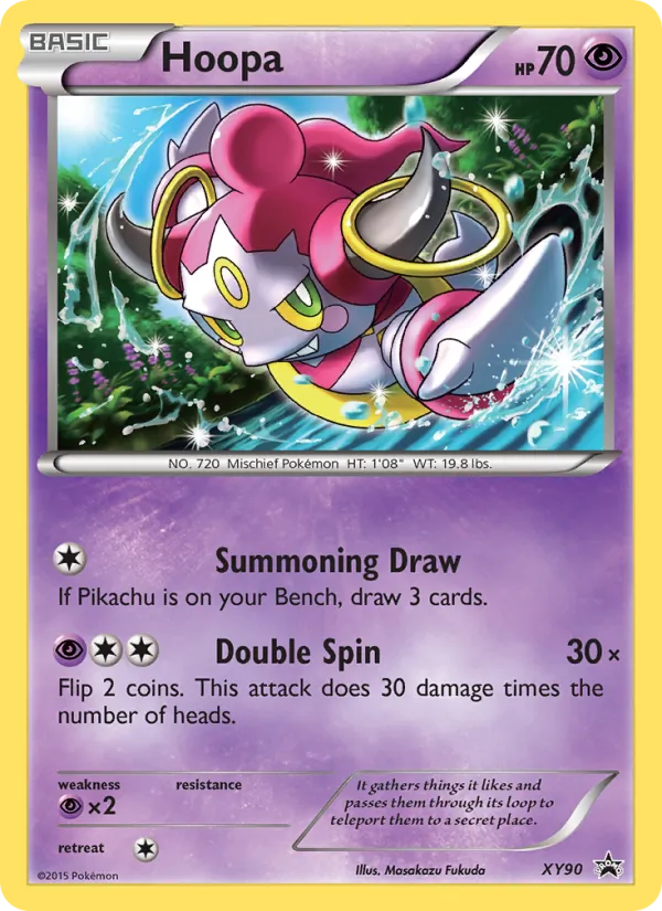 Hoopa #XY90, XY Black Star Holo, TCGdex reference